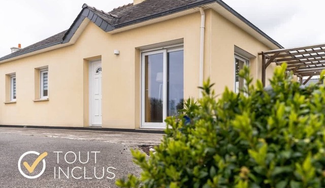 Grain De Sel - Single-storey house 100m to the sea