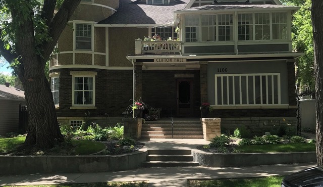Grand 3 bdrm retreat in one of Moose Jaw’s most historic homes.