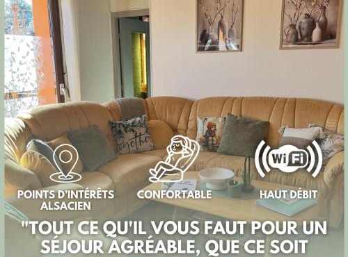 Grand appartement au cœur de la région alsacienne