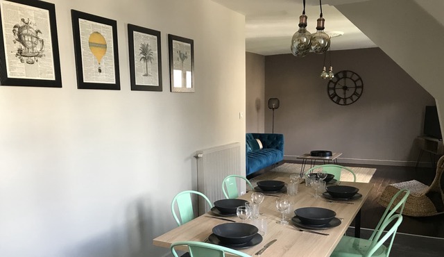 Grand appartement 3 chambres, Poitiers coeur de ville