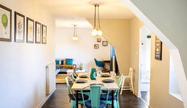 Grand appartement 3 chambres, Poitiers coeur de ville