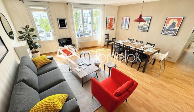 Grand appartement Cosy - Terrasse - 50m de l’océan