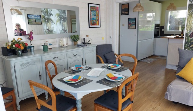 Grand Appartement REZ DE Jardin, 100m Dela Plage