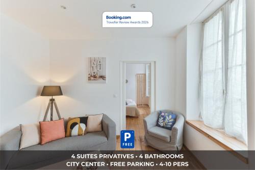 Grand Central Suites - 4 ch - Parking Privé