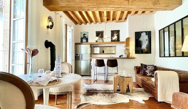 Grand Cru apartment designed by Stay in Beaune is a Fairy Tale space