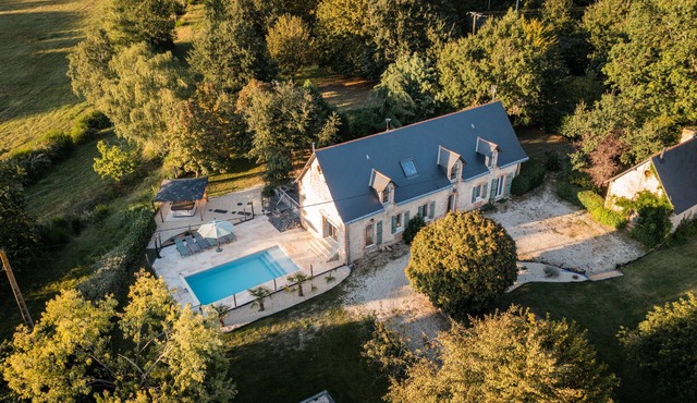 Grand Gîte 13 Personnes de Caractère Piscine et spa