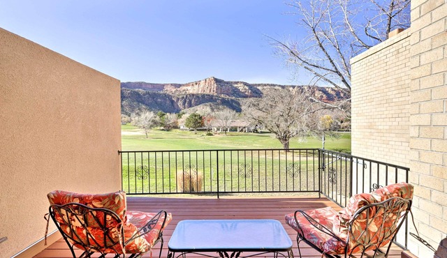 Grand Junction Golf Course Condo w/Balconies