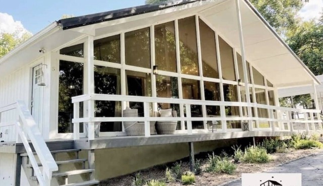 Grand Lake cabin on Monkey Island minutes from Shangri-La w/Hot Tub and Fire Pit