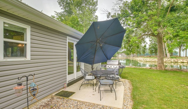 Grand Lake Getaway w/Boat Dock in St Marys!