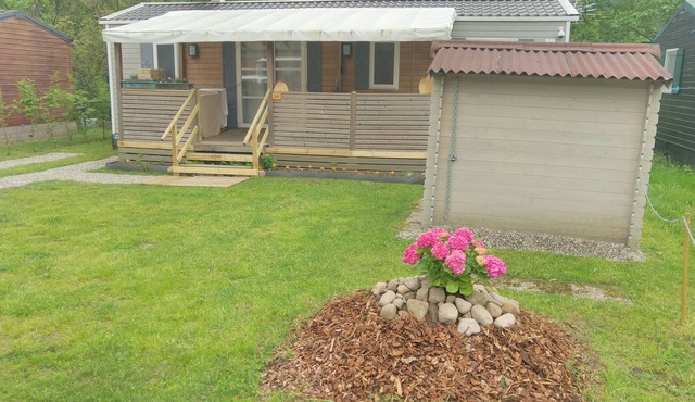 Grand Mobil-home 6 persons 3 bedrooms 2 bathrooms camping 3* Parc de la Fecht