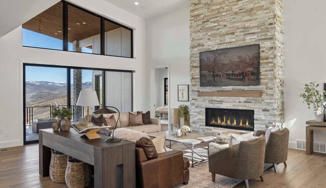 Grand Mountain Estate near Park City with Sport Court and Theater