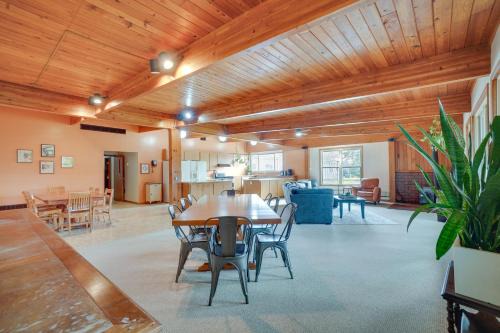 Grand Rural Wisconsin Retreat Full Indoor Gym