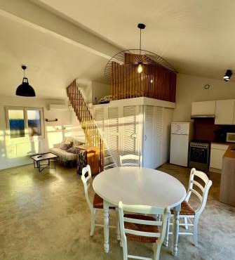 Grand studio avec terrasse