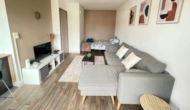 Grand Studio centre-ville gare parking 2pers