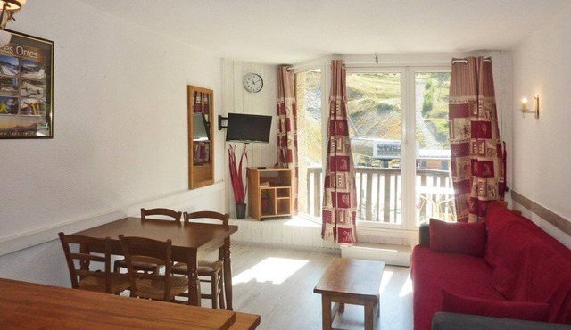 Grand Studio de 4 Personnes en Coeur de Station vue Pistes