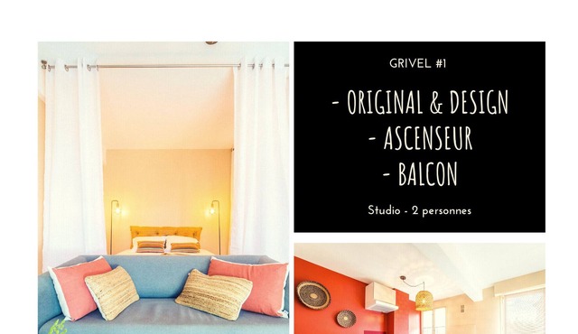 ★ Grand Studio ★ Lumineux ★ Cocooning ★ Balcon