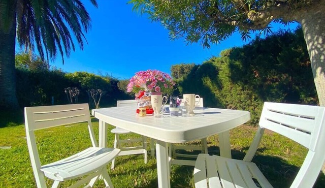 Grand T3 Avec Jardin Proche de la mer