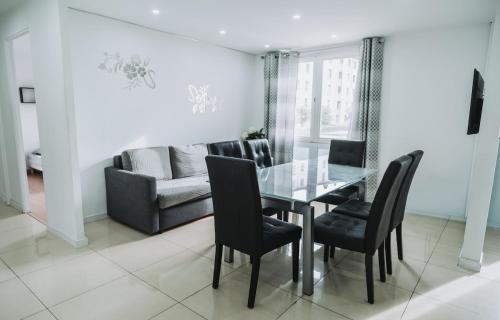 Grand T5 Villeurbanne 4 chambres idéal famille