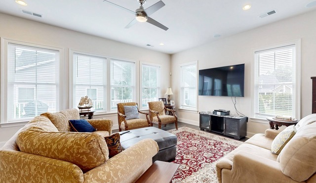 Grande at Canal Pointe home with pools, sports courts, & gym