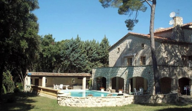 Grande Bastide Private swimming pool and tennis court
