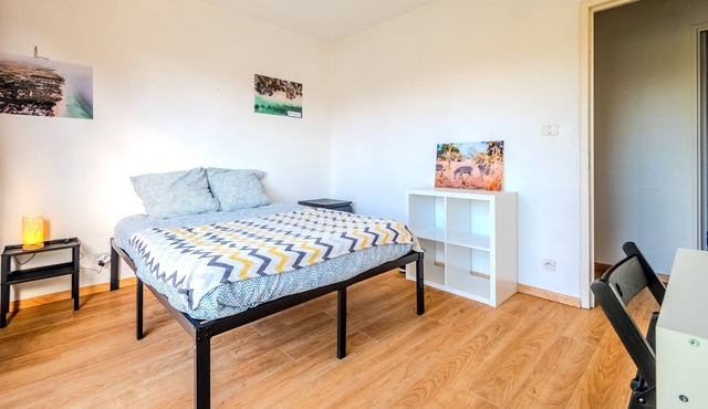 Grande Chambre Dans Appartement Spacieux Proche Gare Saint Roch