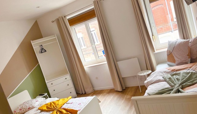 Grande Maison Avec Court -proche Lille - a Cote mc Arthur Glen- Magasin Usine