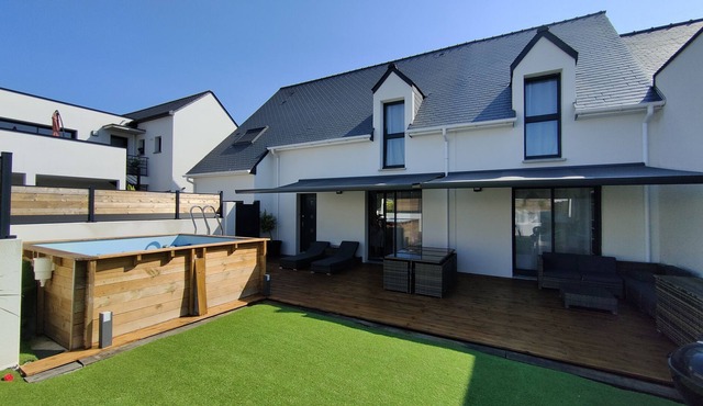 Grande Maison Avec Piscine à 700 M de la Plage