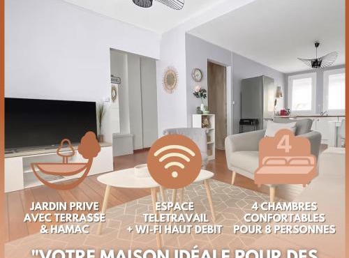 Grande maison familiale à deux pas de la mer