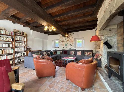 Grande maison familiale avec jardin, Wifi, animaux acceptés - FR-1-489-50