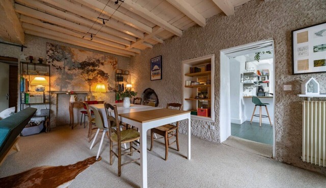 Grande Maison design, terrasse, jardin, parking