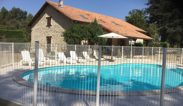 Grande Maison Landaise Dans Parc Boisé