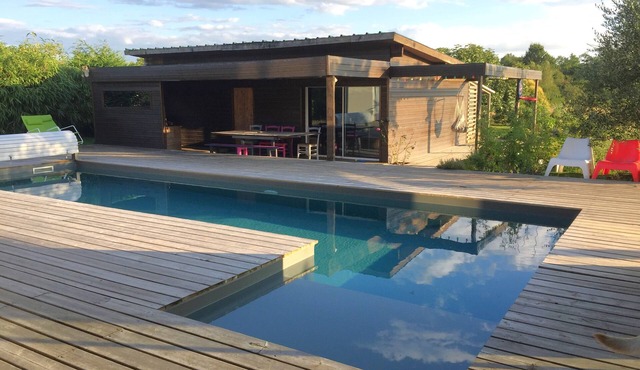 Grande Villa Lumineuse Sans vis à vis Avec Piscine Chauffée