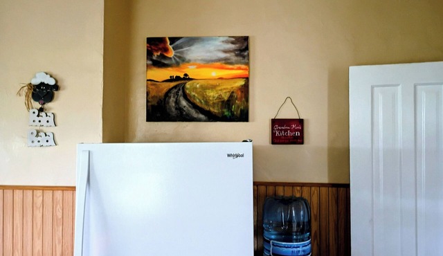 Grandma Moo's Farmhouse: family friendly, rustic getaway near Galesburg.