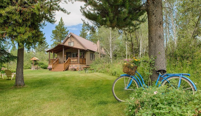 Grandma’s Cabin Rental, in Island Park Idaho near Yellowstone National Park