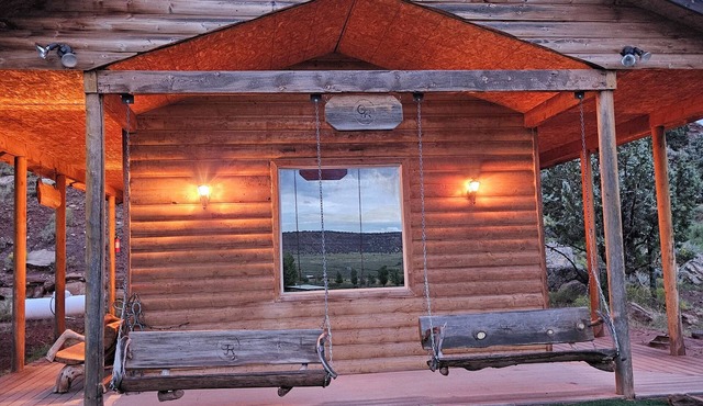 Grandpa's Cabin is a hidden gem behind the Majestic Mountains of Southern Utah.