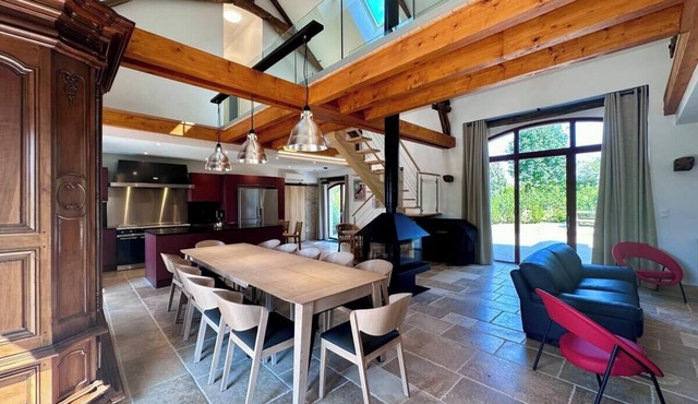 Grange d'Antan -Jacuzzi/Piscine/Clim -Cuzance