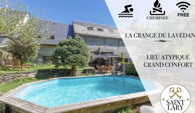 ★ GRANGE DU LAVEDAN ★ PISCINE ★ CHEMINÉE ★ VUE IMPRENABLE ★