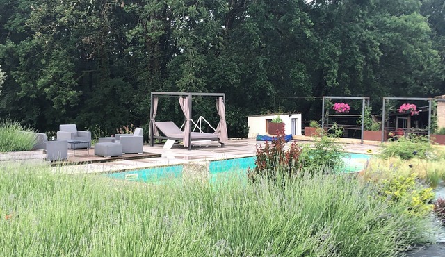 Grange en Pierre Avec Grande Piscine Animaux Acceptés
