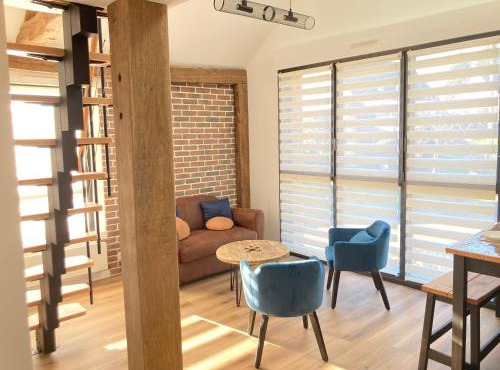 Grange rénovée au calme entre Rennes et Saint Malo