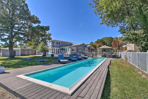 Grasonville Home w/Private Pool on the Water