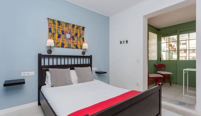 Great apartment to experience all the charms of Barcelona while staying in a central location! It has 3 comfortable and cozy bedrooms each one with a small living room area.