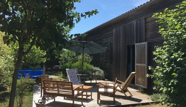 great bohemian wooden house near La Rochelle
