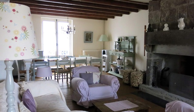 Great charming house in the heart of a medieval town of Auvergne