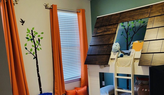 Great Family Home with children’s room.