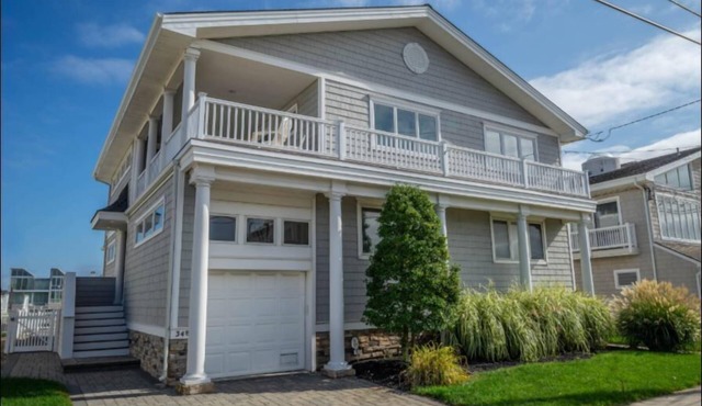 Great for swimming and all water sports. LARGE waterfront deck!