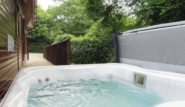 Great location and well-equipped lodge set in mature and beautiful gardens.