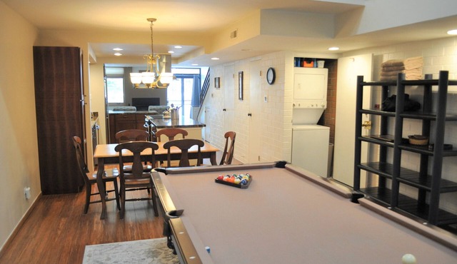 GREAT LOCATION! ON FREE BUS ROUTE, POOL TABLE, & grocery is across the street!