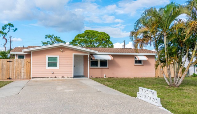 Great location! Private fenced backyard.