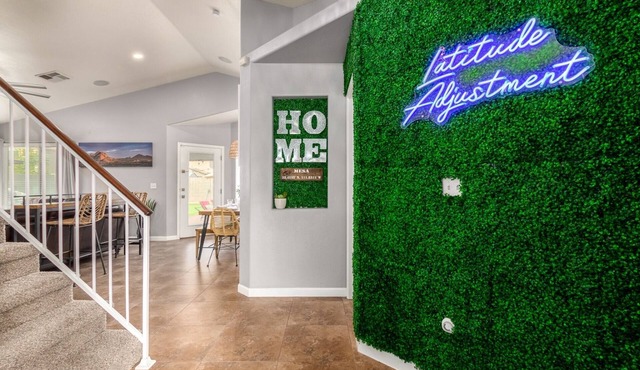 Great location with King Suite, Game Room, HEATED Pool, and Putting Green!