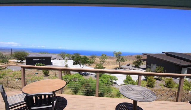 great ocean view with sunset in dry side of Waimea